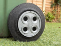 UK Wheelie bin XR3 / XR3i Cloverleaf style wheel trims (125mm)