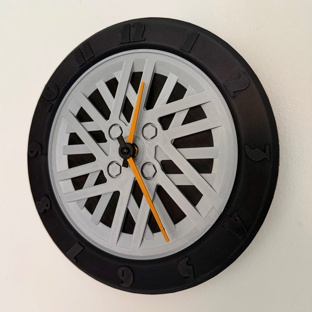 Ford Sierra Sapphire RS Cosworth styled wall clock (25cm)